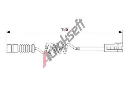 BOSCH Vstran kontakt - opoteben obloen BO 1987473007, 1 987 473 007