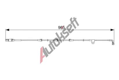 BOSCH Vstran kontakt - opoteben obloen BO 1987473027, 1 987 473 027