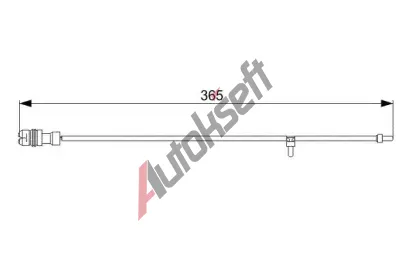 BOSCH Vstran kontakt - opoteben obloen BO 1987473040, 1 987 473 040