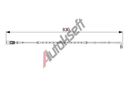 BOSCH Vstran kontakt - opoteben obloen BO 1987473043, 1 987 473 043