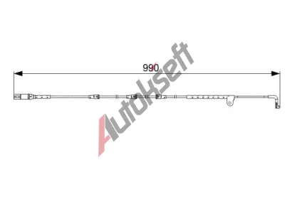 BOSCH Vstran kontakt opoteben obloen BO 1987473049, 1 987 473 049