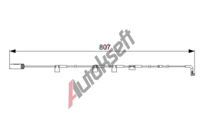 BOSCH Vstran kontakt - opoteben obloen BO 1987473058, 1 987 473 058