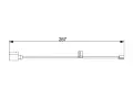BOSCH Vstran kontakt opoteben obloen BO 1987473560, 1 987 473 560