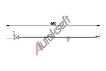 BOSCH Vstran kontakt opoteben obloen BO 1987473583, 1 987 473 583