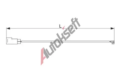 BOSCH Výstražný kontakt opotřebení obložení BO 1987473626, 1 987 473 626 BOSCH Výstražný kontakt opotřebení obložení BO 1987473626, 1 987 473 626