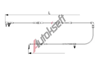 BOSCH Vstran kontakt opoteben obloen BO 1987473628, 1 987 473 628