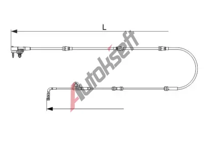 BOSCH Vstran kontakt opoteben obloen BO 1987473629, 1 987 473 629
