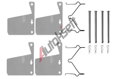 BOSCH Sada psluenstv - obloen kotouov brzdy BO 1987474071, 1 987 474 071