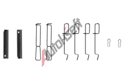 BOSCH Sada psluenstv - obloen kotouov brzdy BO 1987474195, 1 987 474 195