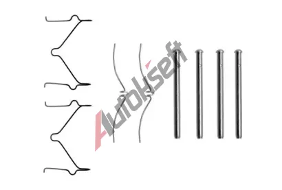 BOSCH Sada psluenstv - obloen kotouov brzdy BO 1987474208, 1 987 474 208