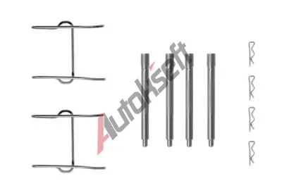 BOSCH Sada psluenstv - obloen kotouov brzdy BO 1987474223, 1 987 474 223