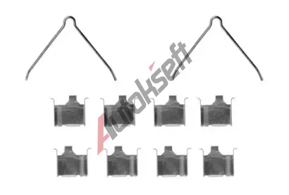BOSCH Sada psluenstv - obloen kotouov brzdy BO 1987474234, 1 987 474 234