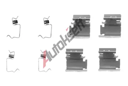 BOSCH Sada psluenstv - obloen kotouov brzdy BO 1987474311, 1 987 474 311