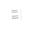 BOSCH Sada psluenstv obloen kotouov brzdy BO 1987474339, 1 987 474 339