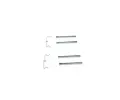 BOSCH Sada psluenstv obloen kotouov brzdy BO 1987474339, 1 987 474 339