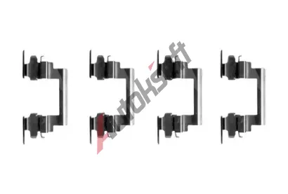 BOSCH Sada psluenstv - obloen kotouov brzdy BO 1987474377, 1 987 474 377