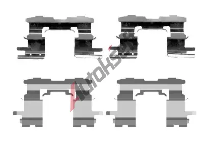 BOSCH Sada psluenstv - obloen kotouov brzdy BO 1987474407, 1 987 474 407