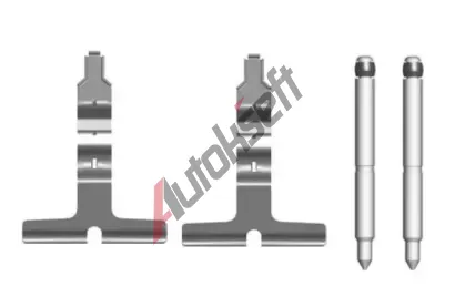 BOSCH Sada p��slu�enstv� - oblo�en� kotou�ov� brzdy BO 1987474430, 1 987 474 430