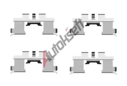 BOSCH Sada psluenstv obloen kotouov brzdy BO 1987474431, 1 987 474 431
