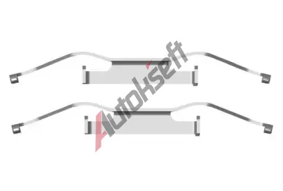 BOSCH Sada psluenstv obloen kotouov brzdy BO 1987474433, 1 987 474 433