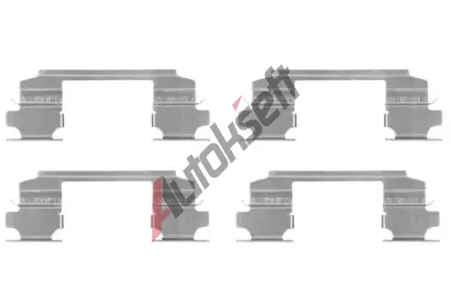 BOSCH Sada psluenstv obloen kotouov brzdy BO 1987474436, 1 987 474 436