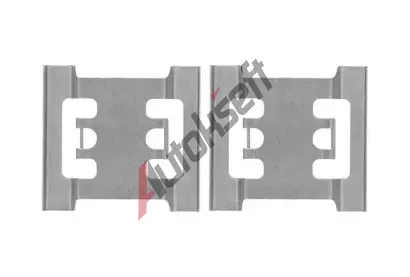 BOSCH Sada psluenstv - obloen kotouov brzdy BO 1987474437, 1 987 474 437