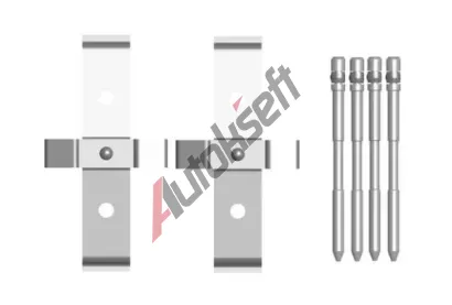 BOSCH Sada psluenstv obloen kotouov brzdy BO 1987474440, 1 987 474 440