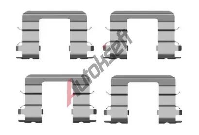 BOSCH Sada psluenstv - obloen kotouov brzdy BO 1987474441, 1 987 474 441