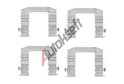 BOSCH Sada psluenstv - obloen kotouov brzdy BO 1987474447, 1 987 474 447