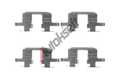 BOSCH Sada psluenstv - obloen kotouov brzdy BO 1987474449, 1 987 474 449
