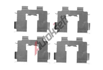 BOSCH Sada psluenstv - obloen kotouov brzdy BO 1987474452, 1 987 474 452