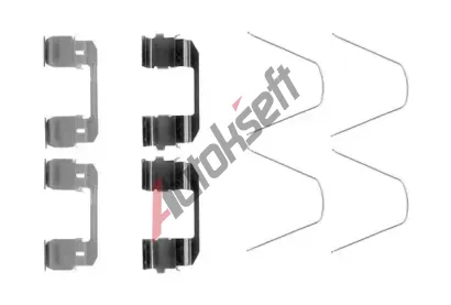 BOSCH Sada psluenstv - obloen kotouov brzdy BO 1987474466, 1 987 474 466