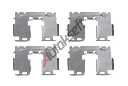 BOSCH Sada příslušenství obložení kotoučové brzdy BO 1987474472, 1 987 474 472 BOSCH Sada příslušenství obložení kotoučové brzdy BO 1987474472, 1 987 474 472