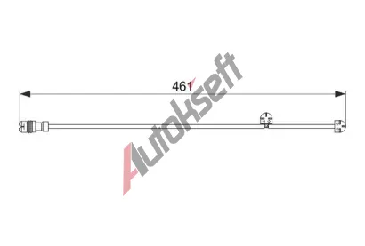 BOSCH Vstran kontakt opoteben obloen BO 1987474558, 1 987 474 558