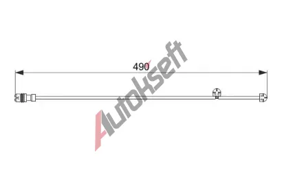 BOSCH Vstran kontakt opoteben obloen BO 1987474560, 1 987 474 560
