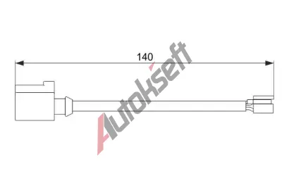 BOSCH Vstran kontakt opoteben obloen BO 1987474566, 1 987 474 566