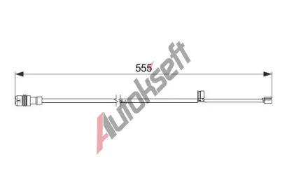 BOSCH Vstran kontakt opoteben obloen BO 1987474568, 1 987 474 568