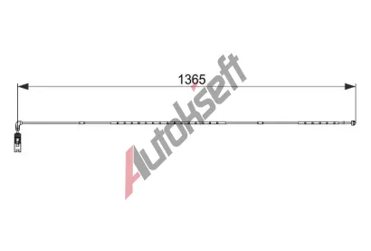 BOSCH Vstran kontakt opoteben obloen BO 1987474583, 1 987 474 583