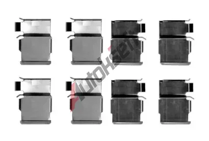 BOSCH Sada psluenstv obloen kotouov brzdy BO 1987474605, 1 987 474 605