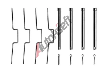 BOSCH Sada psluenstv obloen kotouov brzdy BO 1987474614, 1 987 474 614