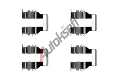 BOSCH Sada psluenstv obloen kotouov brzdy BO 1987474617, 1 987 474 617