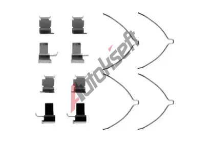 BOSCH Sada psluenstv obloen kotouov brzdy BO 1987474634, 1 987 474 634