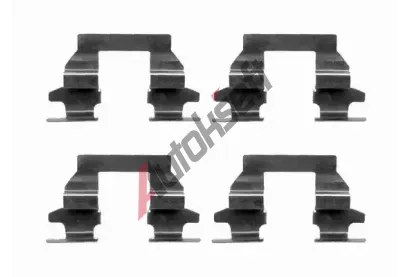 BOSCH Sada psluenstv obloen kotouov brzdy BO 1987474655, 1 987 474 655