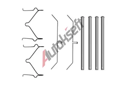 BOSCH Sada psluenstv obloen kotouov brzdy BO 1987474698, 1 987 474 698