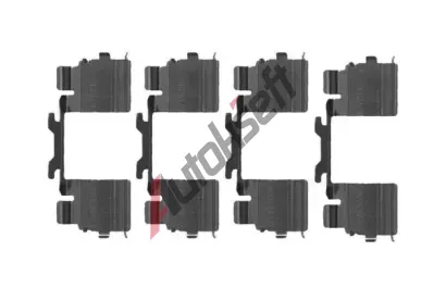 BOSCH Sada psluenstv obloen kotouov brzdy BO 1987474709, 1 987 474 709