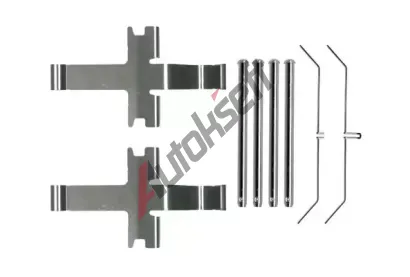 BOSCH Sada psluenstv obloen kotouov brzdy BO 1987474724, 1 987 474 724