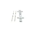 BOSCH Sada příslušenství obložení kotoučové brzdy BO 1987474790, 1 987 474 790