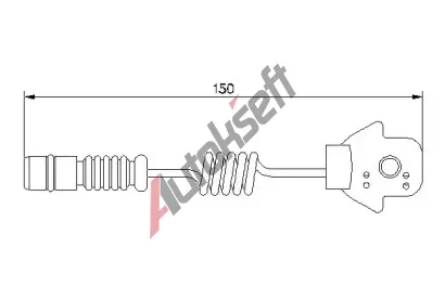 BOSCH Vstran kontakt - opoteben obloen BO 1987474902, 1 987 474 902