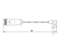 BOSCH Vstran kontakt - opoteben obloen BO 1987474966, 1987474966