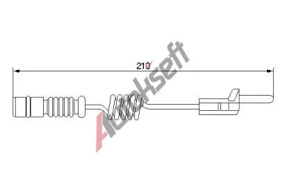 BOSCH Vstran kontakt - opoteben obloen BO 1987474969, 1987474969